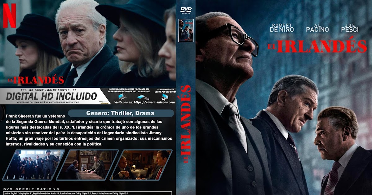 EL IRLANDES (THE IRISHMAN) Rapicover