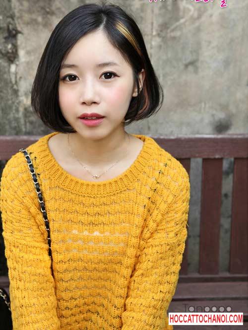 Kiểu tóc ngắn Hàn Quốc giúp bạn gái thêm xinh tươi