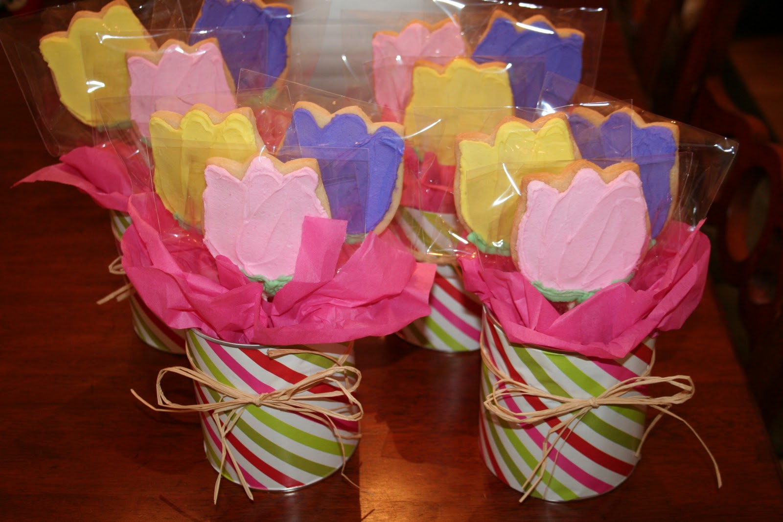 3rd Generation Cake Lady Tulip Cookie Bouquets