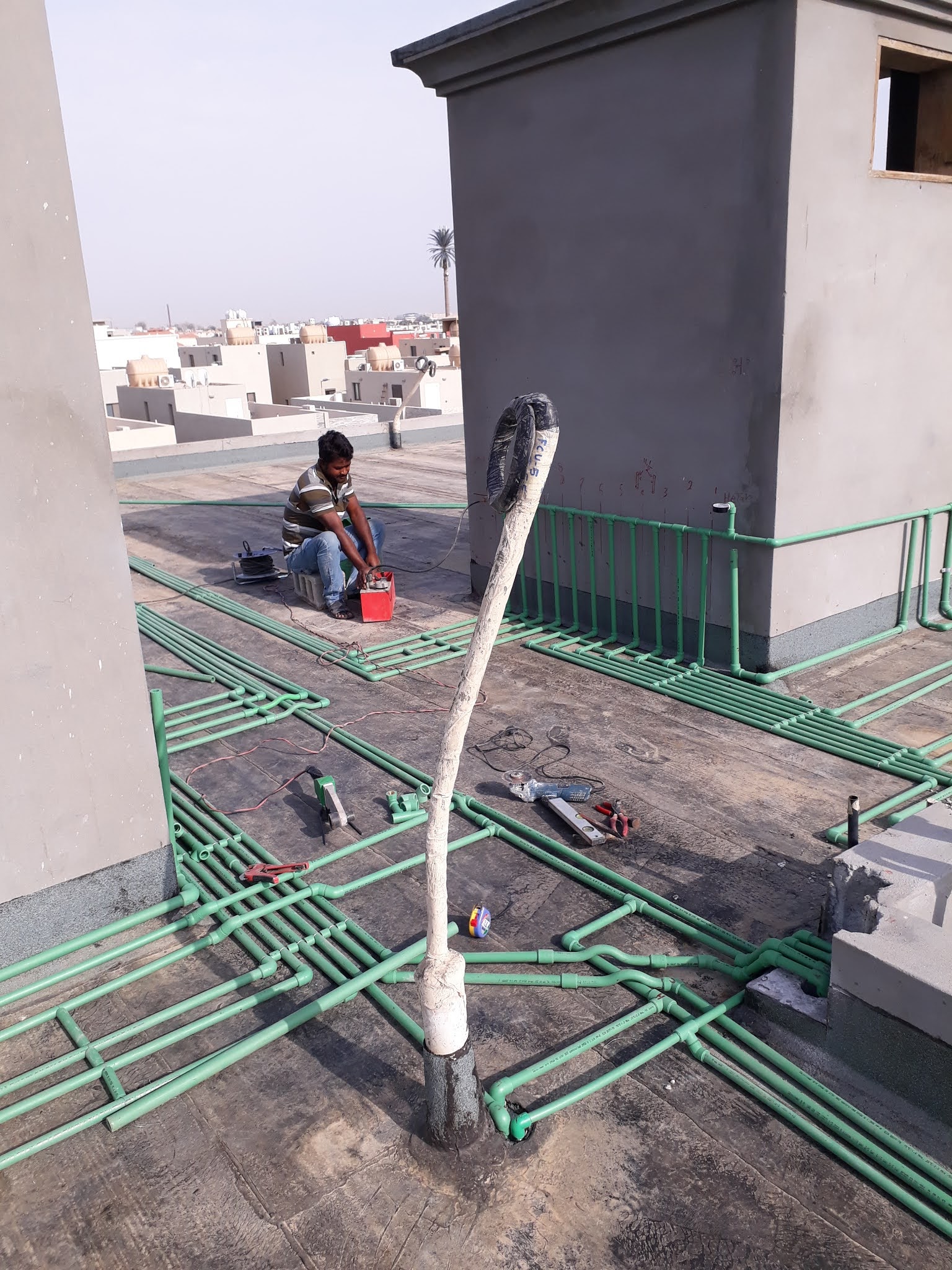 BEST PLUMBER WORK (5) Ppr pipe pressure testing