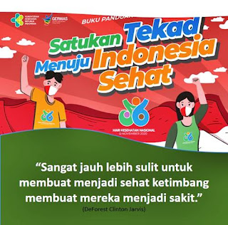 Ucapan Selamat Hari Kesehatan Nasional