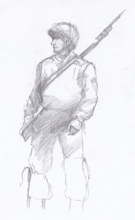 Miscellaneous Scribbles: Soldier Sketches