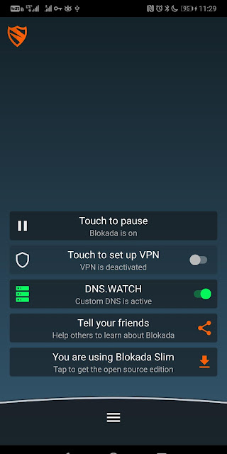 Blokada Slim (DNS changer and VPN) APK