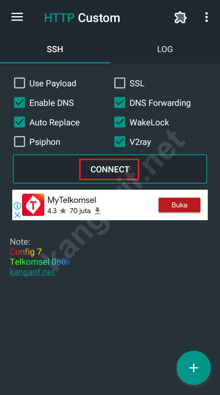 Cara Menggunakan HTTP Custom - Kangarif.net