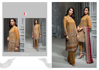 Deepsy Imorzia Vol14 Butter Fly Net Work Pakistani Suits