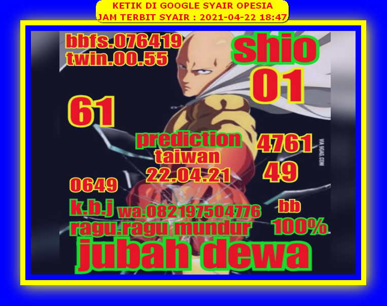 PREDIKSI HK MALAM INI