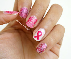 cancer nail breast awareness october