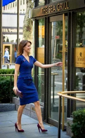 Princess Marie in New York to attends the pening the LEGO flagship Store, 26.09.2014