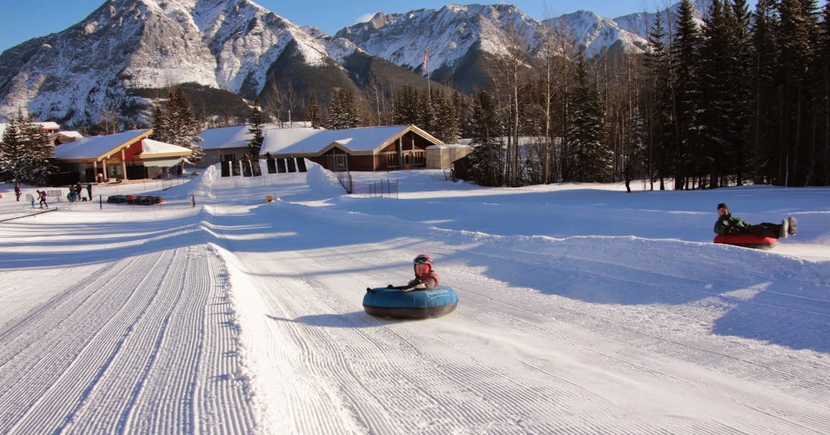 Family Adventures in the Canadian Rockies Family Tube Park Review