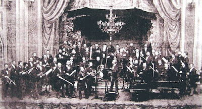 Meiningen Court Orchestra with Hans von Bülow conducting, 1882