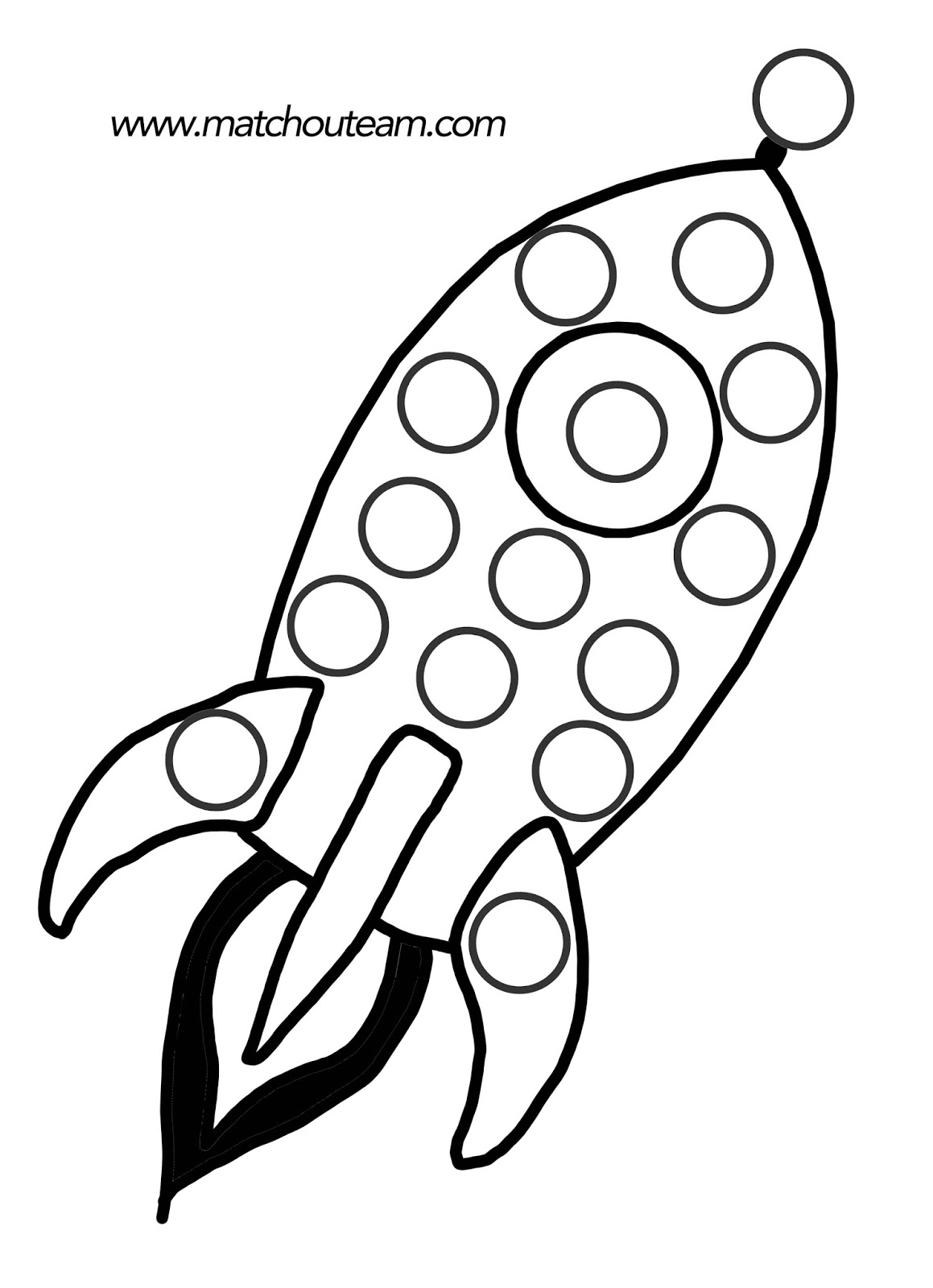 dabber dot coloring pages - photo #8