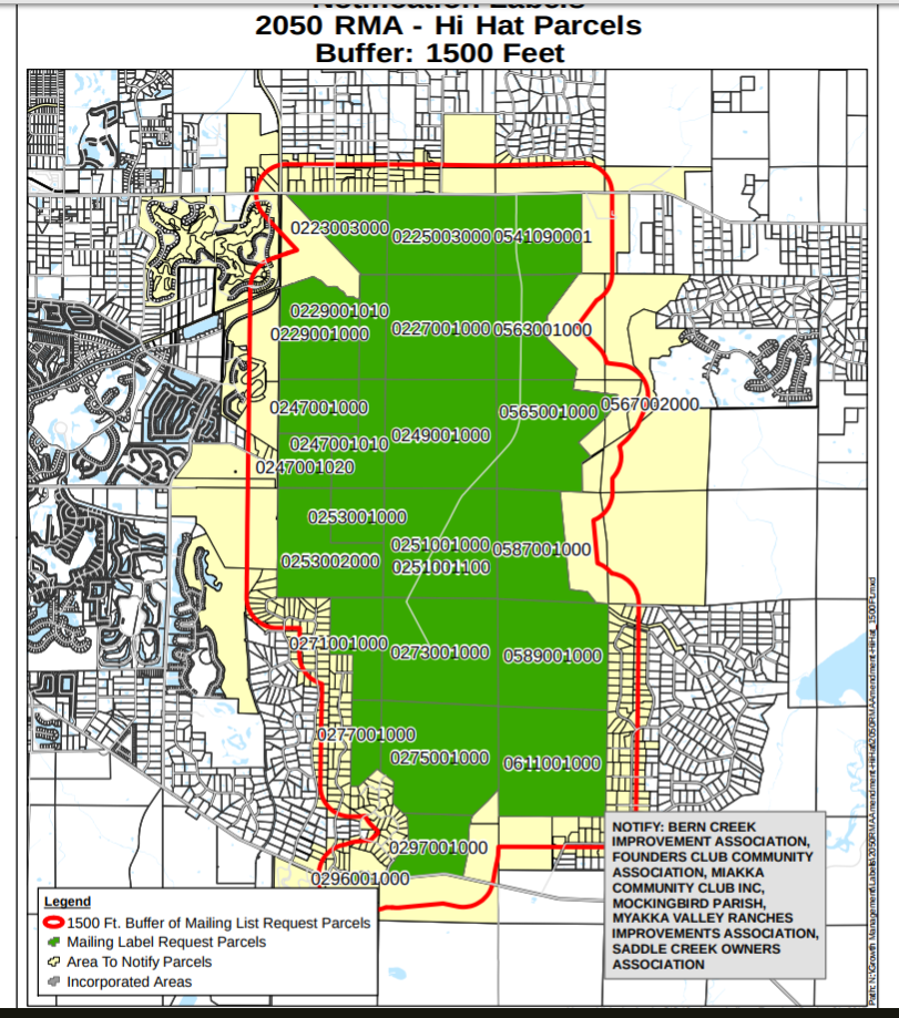 Citizens for Sarasota County UPDATE Four housing tracts will overrun