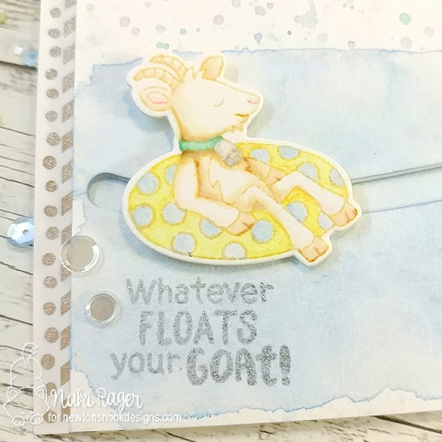 Newton's Nook Designs Floaty Goat Mini Set - Naki Rager