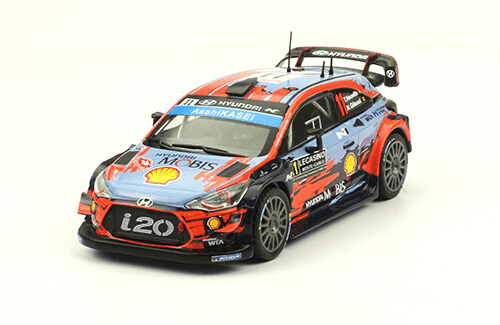 collezione rally monte carlo Hyundai I20 Coupe WRC 2019 T. Neuville - N. Gilsoul