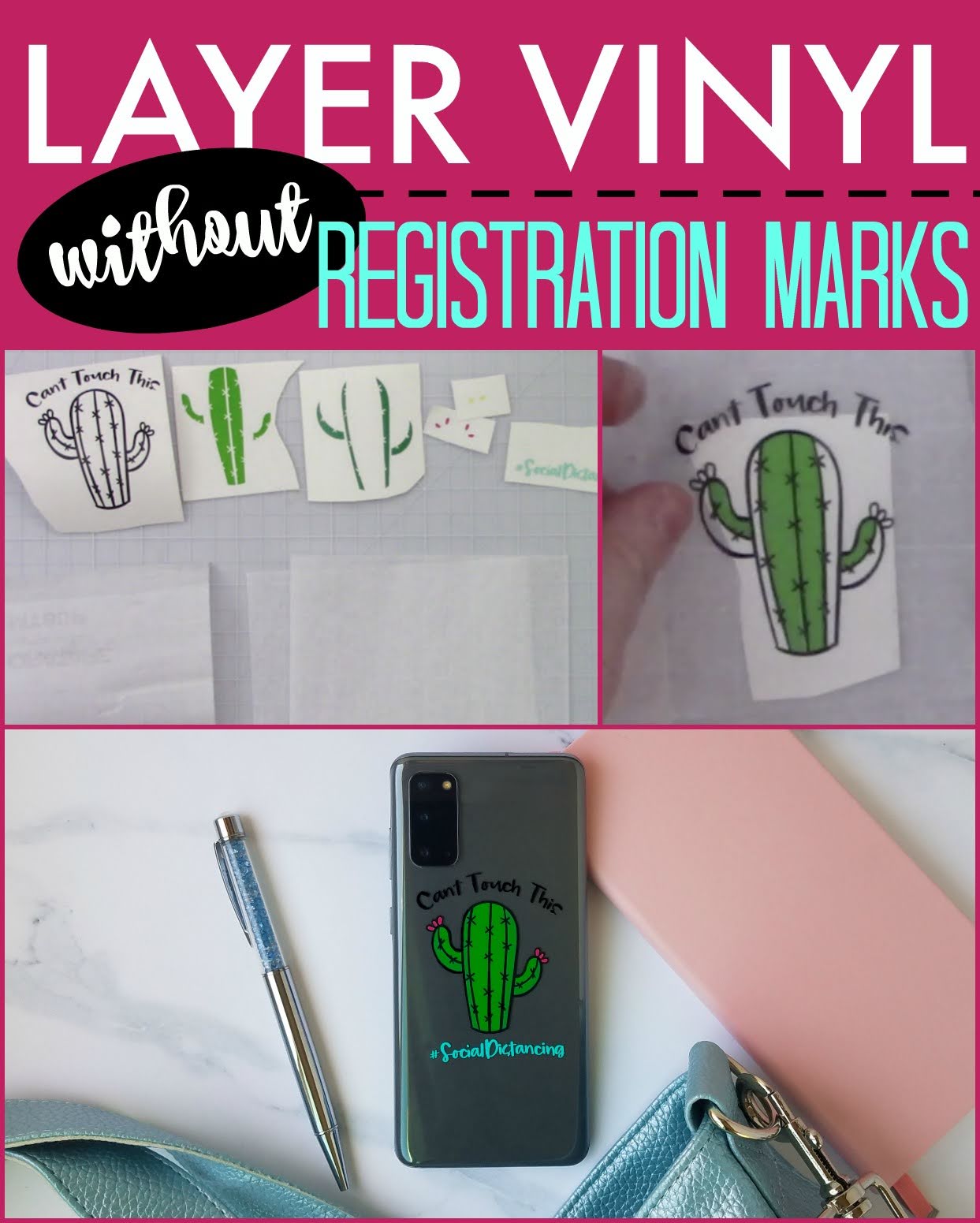 How To Layer Vinyl With Cricut and Make Vinyl Decals - Daily Dose of DIY