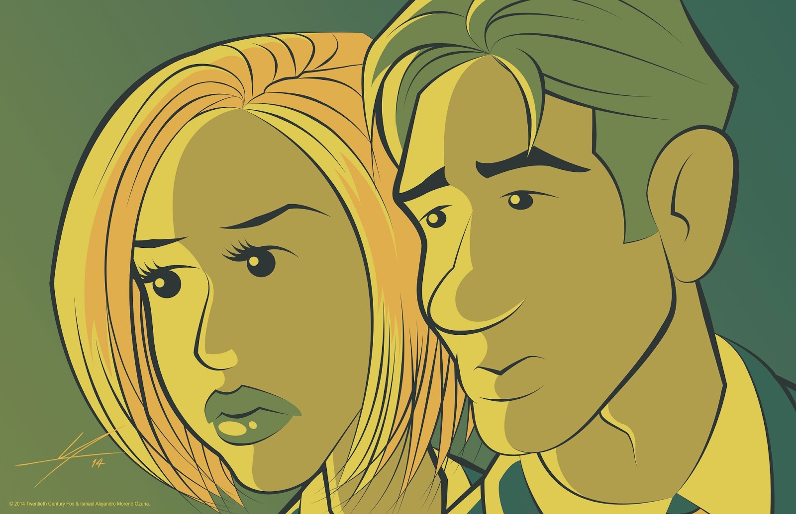 mulder and scully pop vinyl