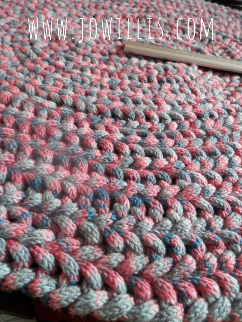 Here I Go Again: A French Knitting rug