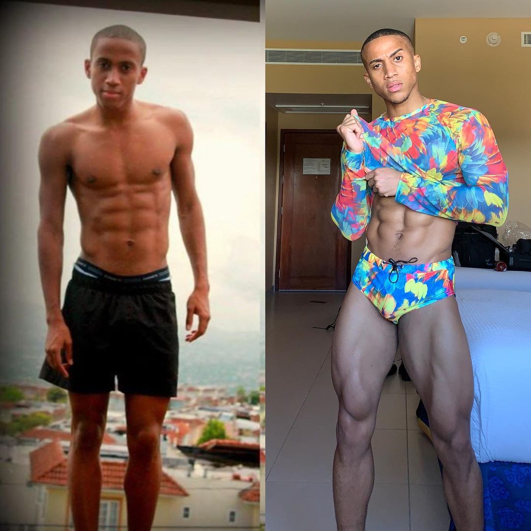 Throwback photo: Quennell Mitchell 2009 - 2019 (10 years challenge)