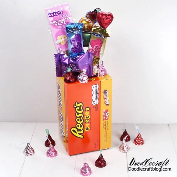 How to Make a Valentine Candy Bouquet!