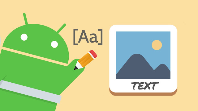 Write text over images on Android Write text over images on Android