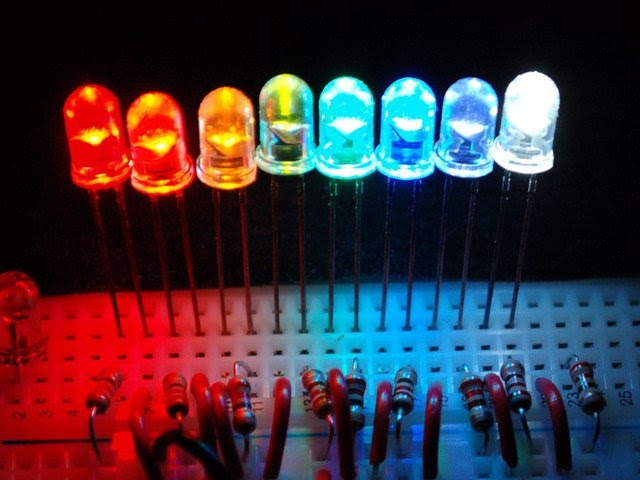 [ Komponen ] LED - Dasar dan Cara Penggunaan Yang Benar ~ CARA MUDAH