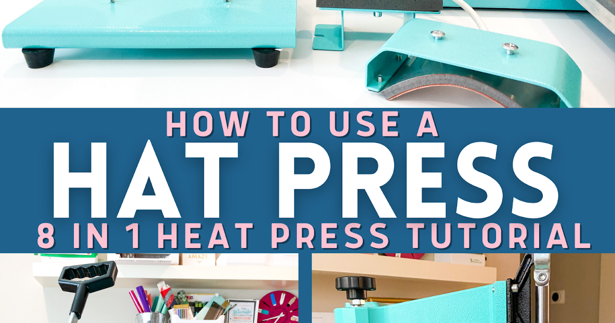 How to Use a Hat Press Attachment on an 8 In 1 Heat Press Silhouette