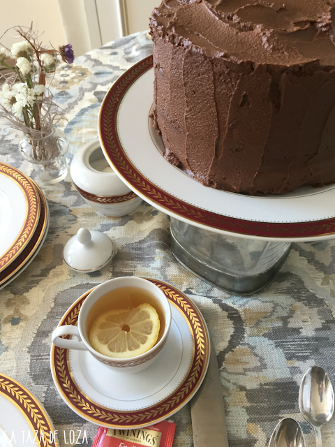 Tarta del diablo o Devil´s food cake Tarta-con-capas-de-bizcocho-y-chocolate