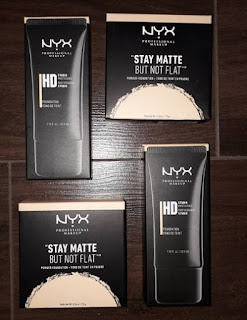 NYX Professional Makeup  HD Studio Photogenic  Stay Matte Not Flat Powder Foundation.