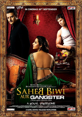 Saheb Biwi Aur Gangster (2011) Hindi 720p DVDRip x265 HEVC 600Mb