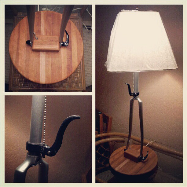 ndjr archive Project Bike Fork Lamp