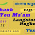 Thank You Ma'am | Langston Hughes  | Page - 52 | Class 12 | summary | Analysis | বাংলায় অনুবাদ |