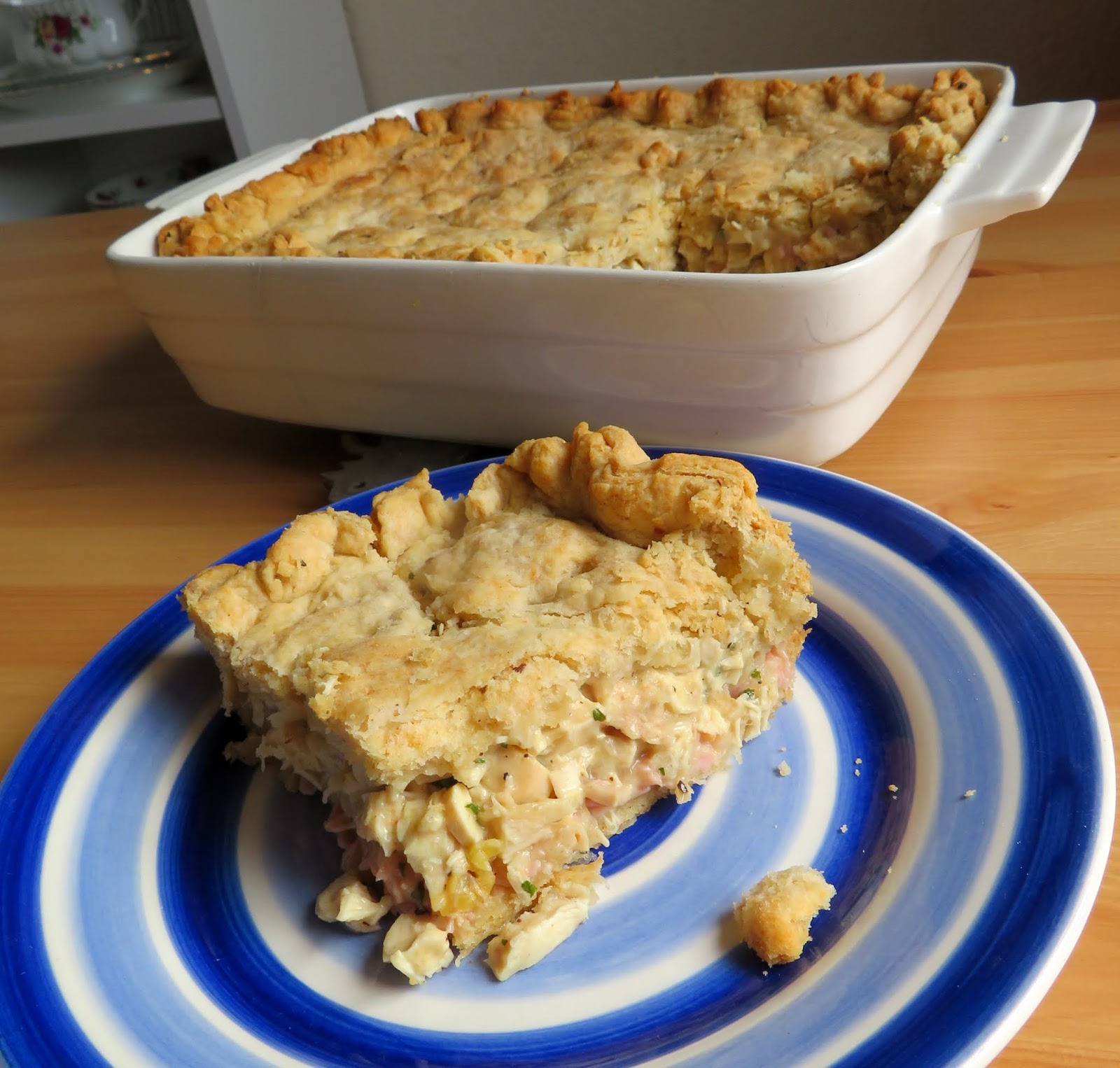 Chicken & Ham Pie | The English Kitchen