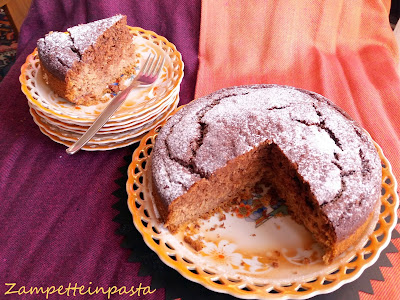 TORTA DI CACHI E CIOCCOLATO