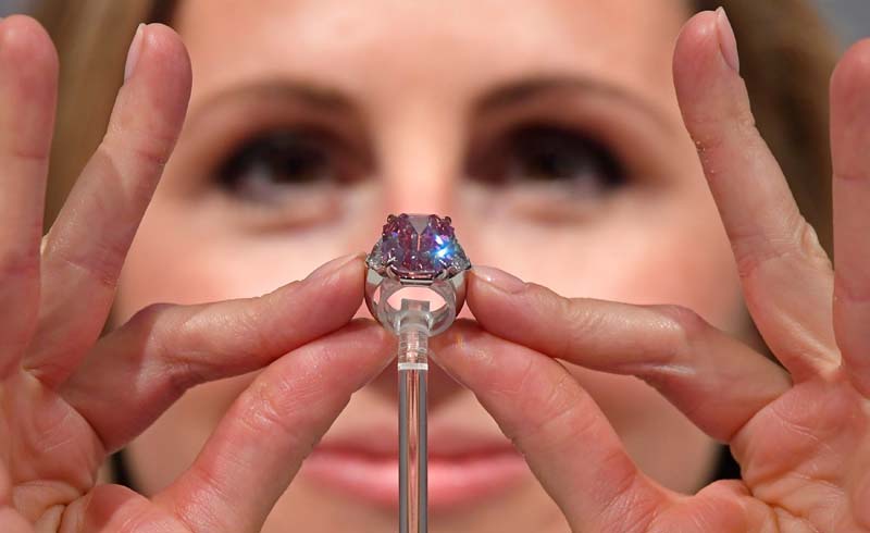 Pink Legacy Diamond Sold for World Record Price $50m