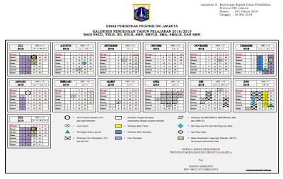 yang dapat anda gunakan khususnya untuk Guru dan umumnya untuk sekolah yang ada dilingkunga Kalender Pendidikan Tahun Pelajaran 2018/2019 Provinsi DKI Jakarta