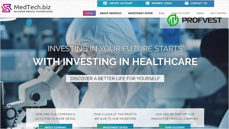 MedTech: обзор и отзывы о medtech.biz (HYIP платит) MedTechобзор и отзывы HYIP-проекта