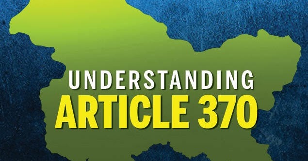 India kashmir 370 picture