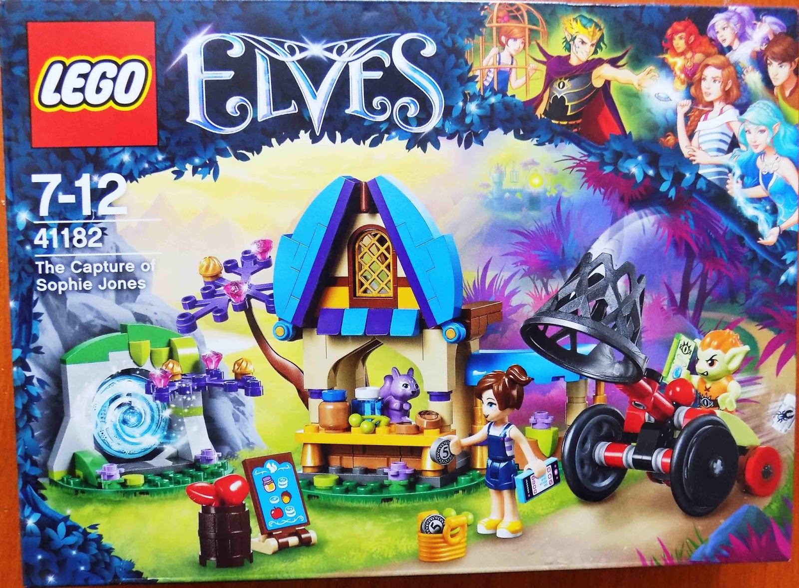 lego elves capture of sophie jones