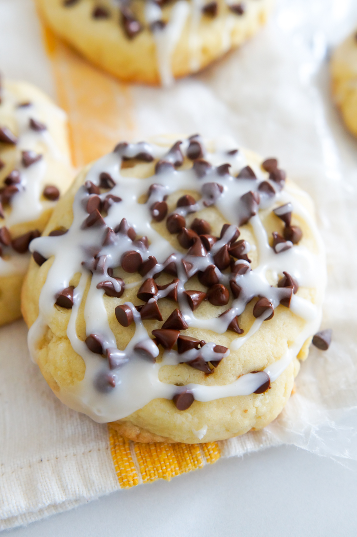 German bakery-style chocolate chip cookies