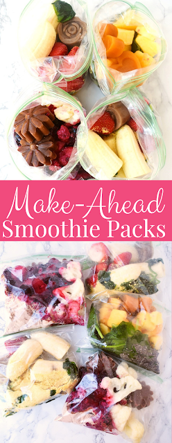 Freezer Make-Ahead Smoothie Packs