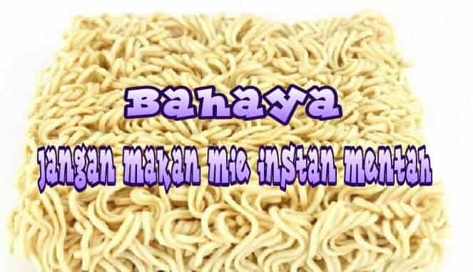 Bahaya Makan Mie Instan Mentah Bagi Anak Sonny Ogawa