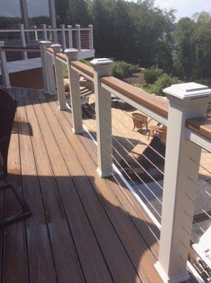 55+ Extraordinary Railing Deck Ideas Designed for Your Home | ARA HOME