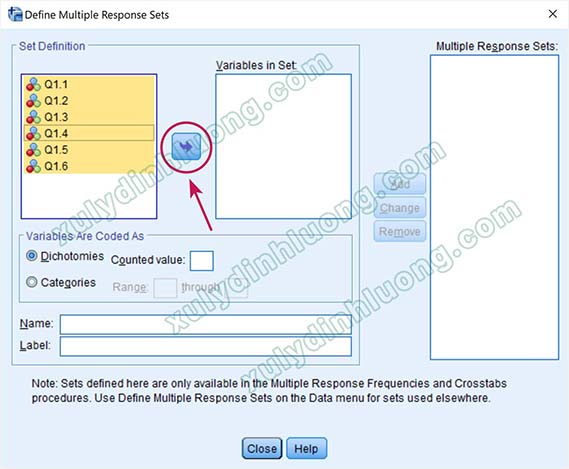 Mã hóa câu hỏi nhiều lựa chọn trong SPSS