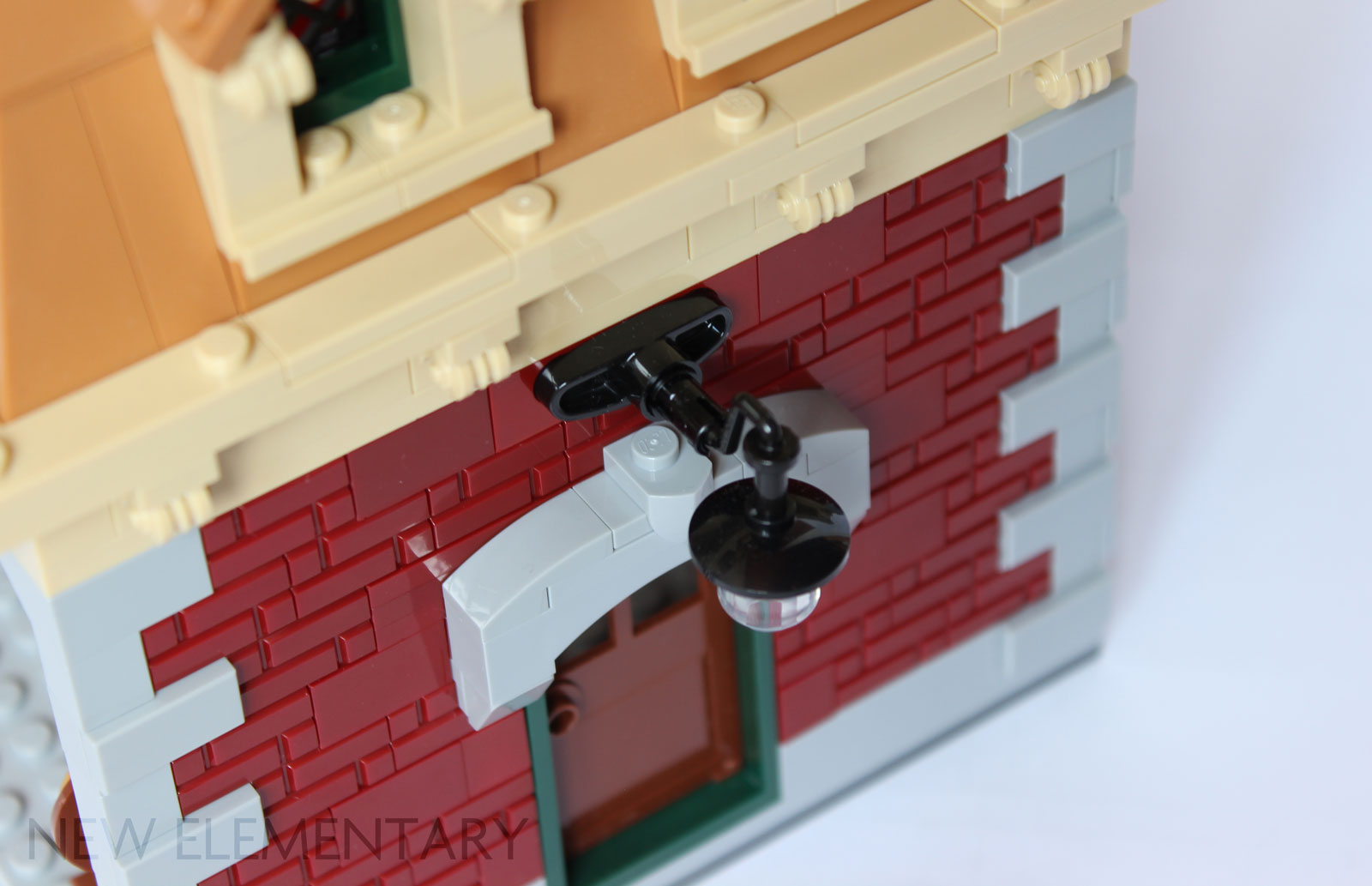 lego lamp brick wall