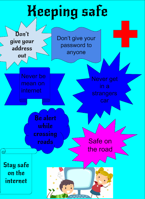 Zion F @ Glenbrae School: Tips to help keep you safe