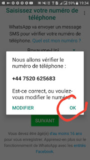 طريقة الحصول على رقم أجنبي لتأكيد الواتساب WhatsApp
