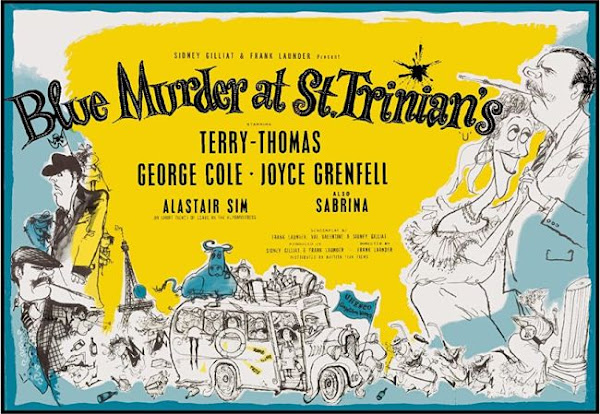 Blue Murder at St Trinians poster