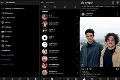 Tips mengaktifkan mode gelap di instagram Ios dan Android