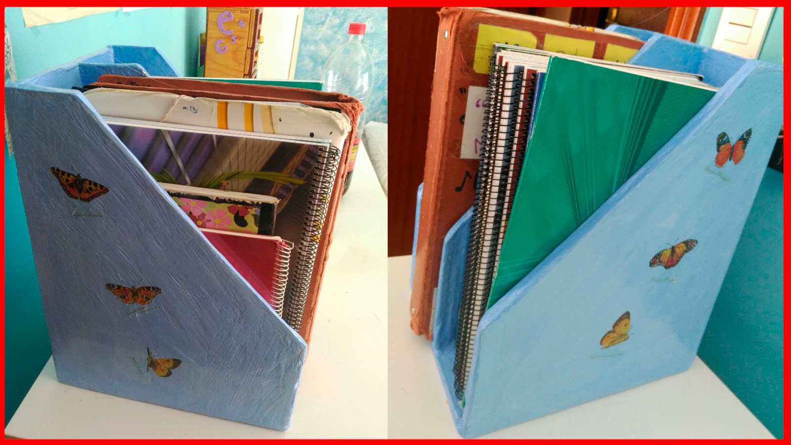 estantes para cuadernos