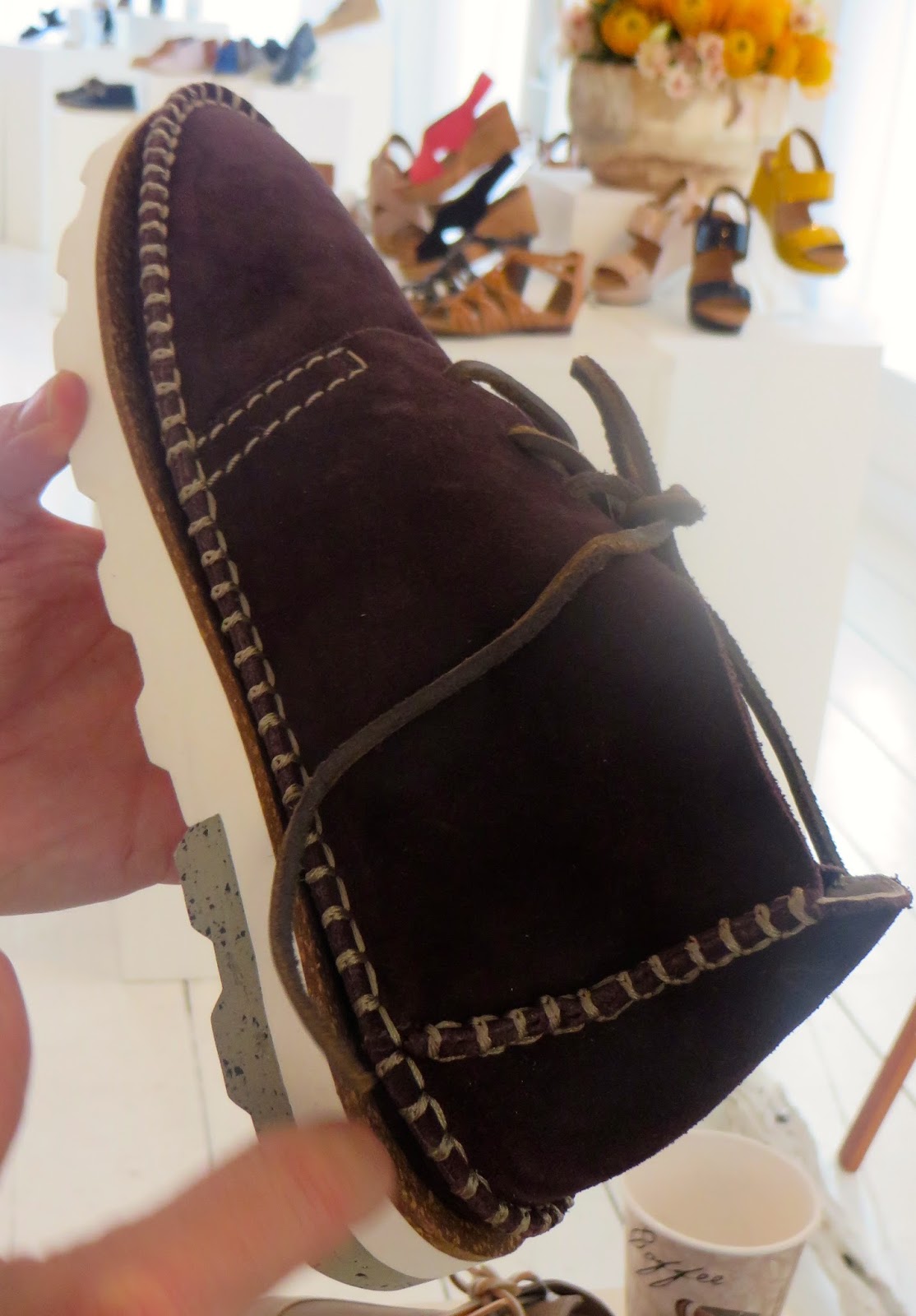 clarks mens leather sandals